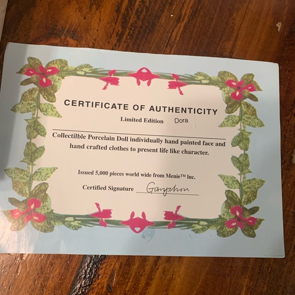 HUGE 21’’ 😍Limited Edition Porcelain Doll hand crafted - Picture 6 of 11